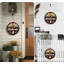 12" Rustic Interchangeable Welcome Wreath Sign, All Season Valentine's Day Front Door Porch Decor