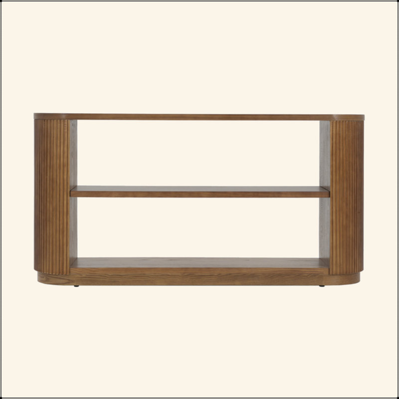 Console de vestibule moderne Mirod, Brun
