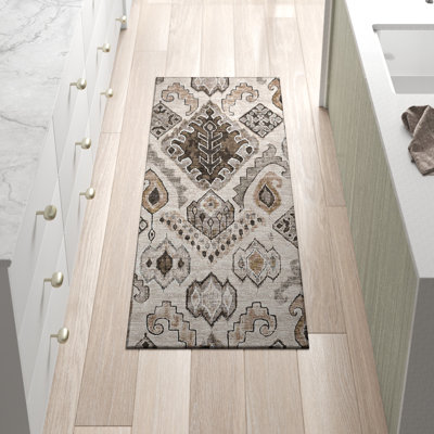 Lummus Washable Moroccan Indoor / Outdoor Rug