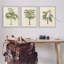 "Les Palmiers Botanical Trio", ensemble de 3 giclées encadrées par World Art Group-101088800-101088801