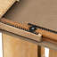 Table de salle à manger ronde en bois massif, extensible avec rallonge amovible pour une salle à manger polyvalente et élégante-2006743709