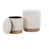 Cream Polyester Blend