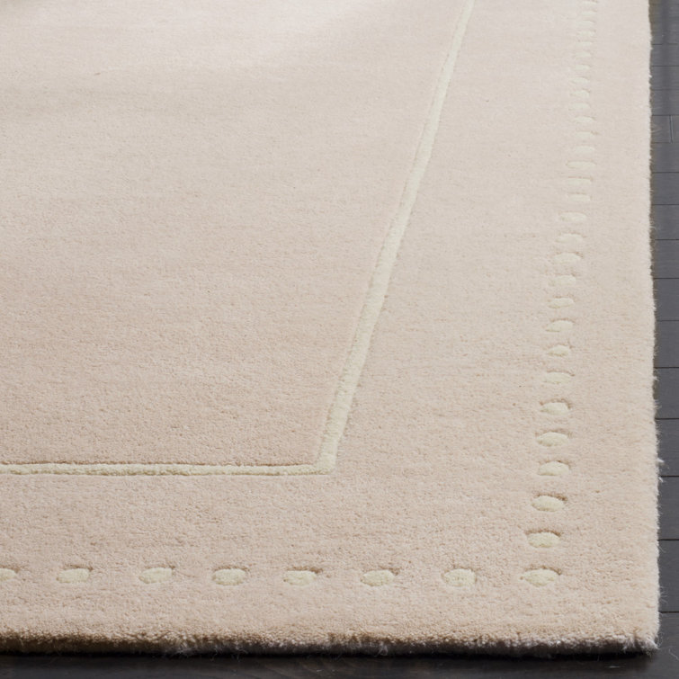 Cruz Hand Tufted Wool Solid Color Rug