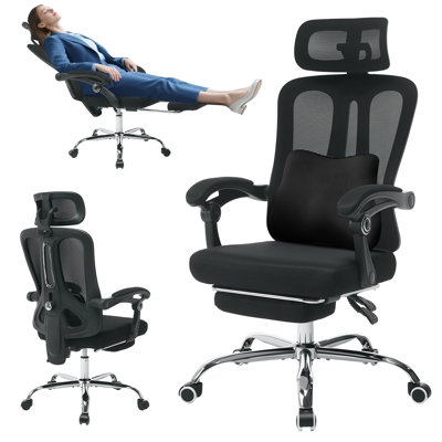 Rebrilliant Office Chair with Headrest
