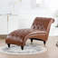 Chaise longue sans accoudoirs touffetée avec mousse haute densité-599726713