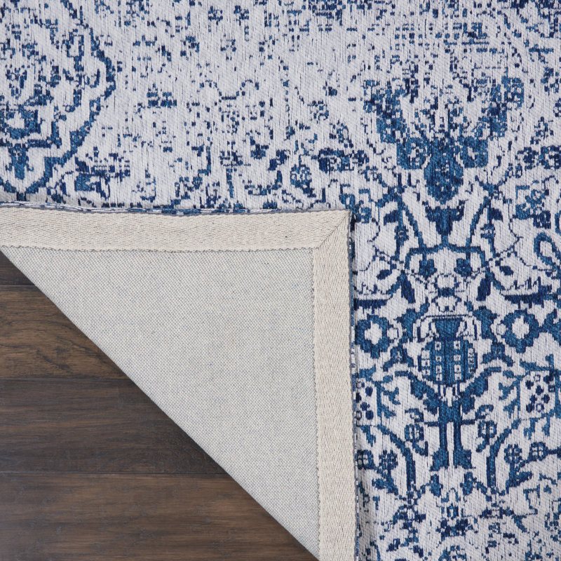 Basham Abstract Indoor Rug, Rectangle 6' x 9'