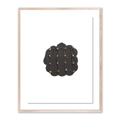 Gray Golden Imprint 1 Framed Print