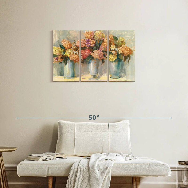 Harnek Fall Hydrangea Bouquets, 20" H x 33" W