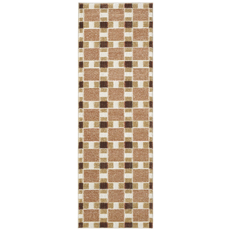 Capodilupo Rust Modern Indoor Rug