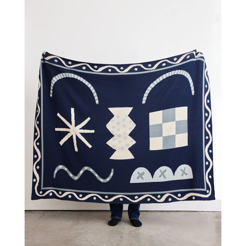 Henri Throw Blanket, Naia, Egyptian Cotton