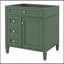 Meuble-lavabo de 30 po avec tiroir basculant, armoire seulement-670374563