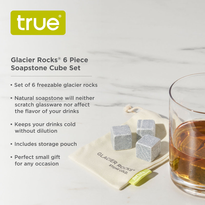 Glacier Rocks Soapstone Chilling Cubes