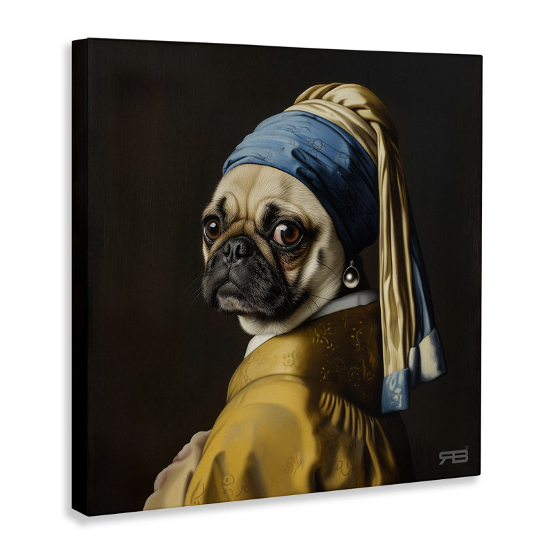 «Pearl Earle Classic Dog» par Roozbeh Bahramali, H 17 po x l 17 po
