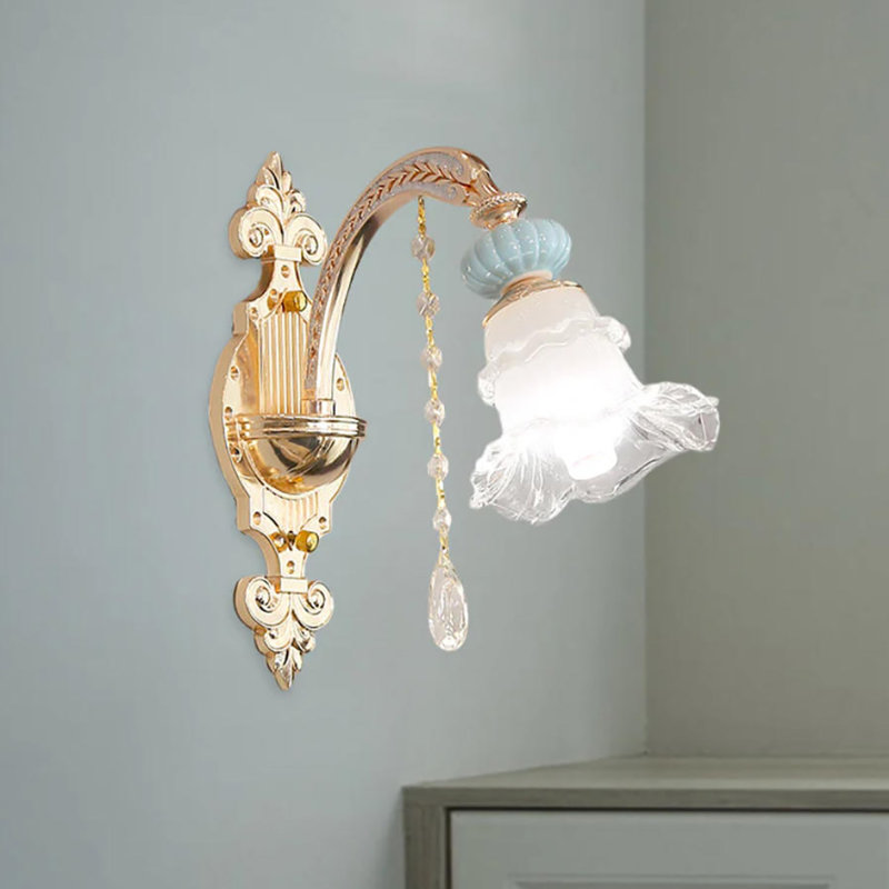Zinc Alloy Armed Sconce