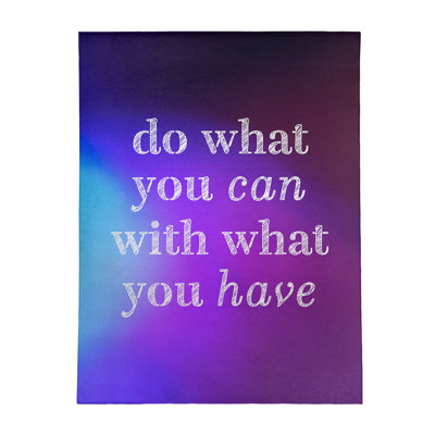 Quotes Chenille Indoor Rug