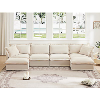 U Shape Sectional Sofa Couch