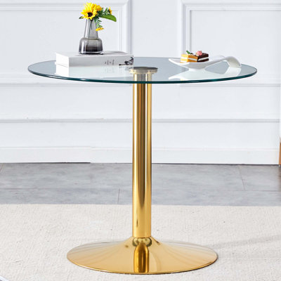 Table de salle à manger en verre