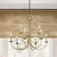 Lustre classique / traditionnel à 9 lumières de style bougie Arunvir-1111653036