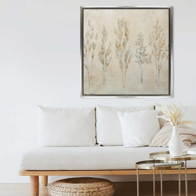 Whispering Grasses I par Julia Purinton - Impression sur toile