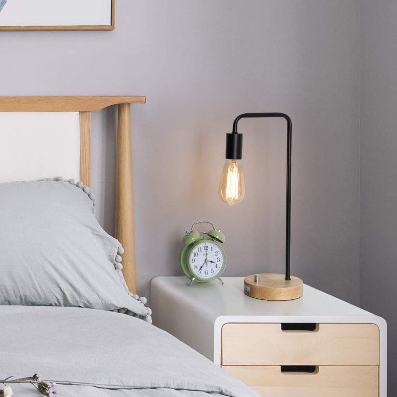Lampe de bureau 17 po Catalinas, Noir