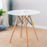 Benali Round Solid Wood Base Dining Table