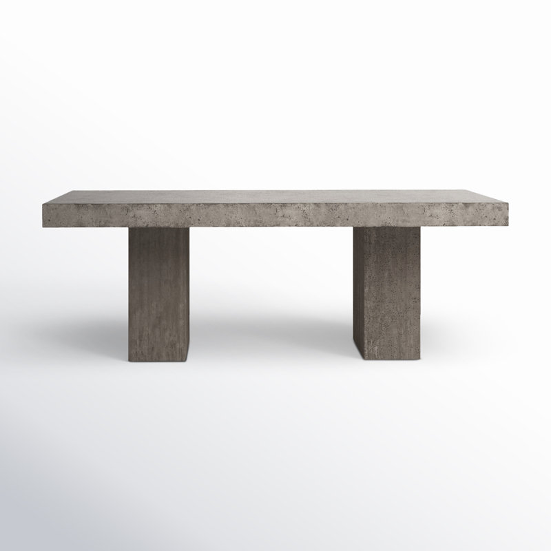 Mixx Elcor 82.75, 95" L x 47" W, Counter Table (36.25" Height), Dark Gray