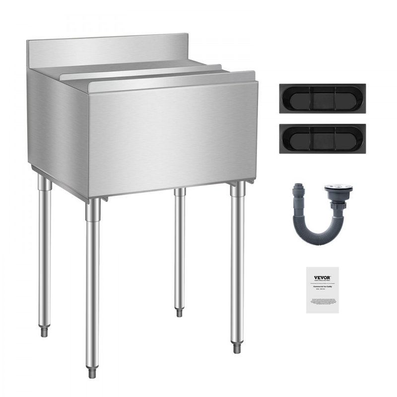 VEVOR 29.2L Ice Chest in Silver
