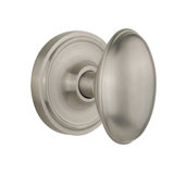 Homestead Interior Mortise Door Knob with Classic Rosette