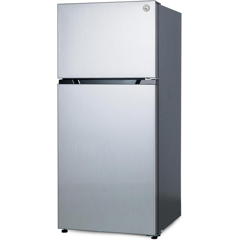 Commercial Cool 18 Cu. Ft. Top Mount Refrigerator with Freezer, 2-Door Refrigerator with Top Freezer and Adjustable Temperature Control, Ice Maker Ready, ENERGY STAR, CCR1800GW, White