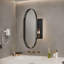 Metal Oval Mirror-2109902209