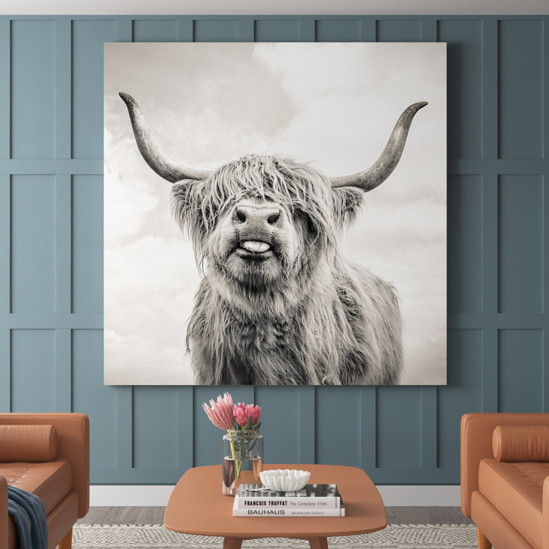 Funny Girl by Mark Gemmell - Wrapped Canvas Print, 93.98 cm H x 93.98 cm W x 3.175 cm D