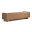 Alaina Top Grain Leather Wide Seat Sofa