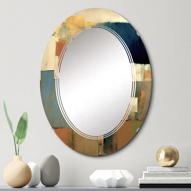 Miroir mural sans cadre Hellevi, 30 po x 20 po