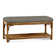 Banc de rangement en osier Summer Retreat