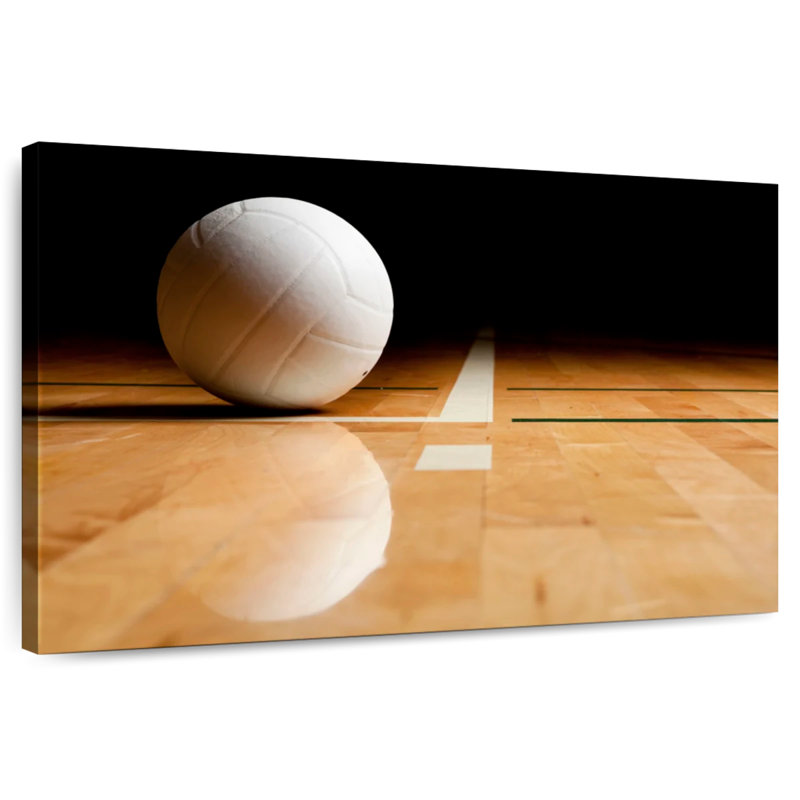 Réflexion de volleyball blanc Sireci, H 30 po x l 45 po