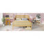 Structure de lit plateforme double avec 2 tiroirs de rangement, lit en rotin pour enfants avec tête et pied de lit, naturel-535483166-535483235