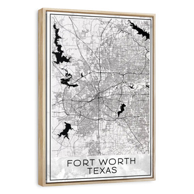 Fort Worth City Map