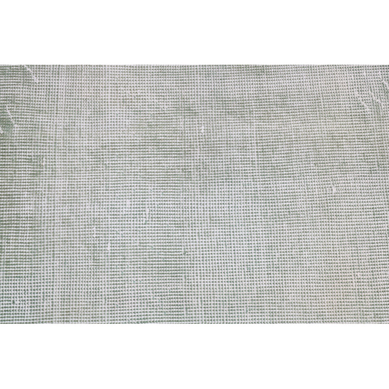 Tapis unique de style turc Oushak au design antique en vert polyvalent pour les couloirs