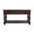 Turned Legs Cherry Console Table