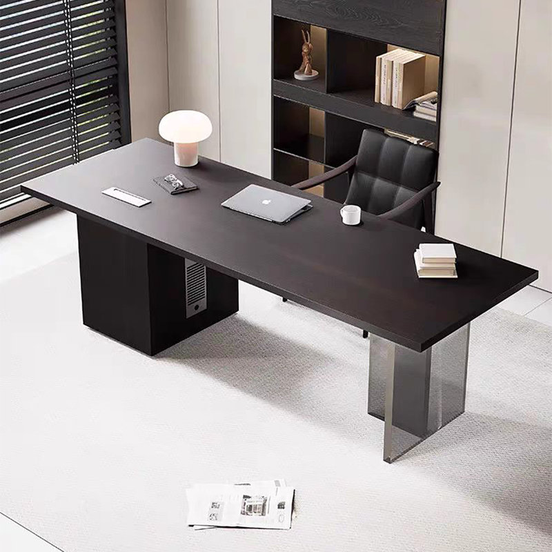 Bureau flottant en bois Modern Italian Luxury, H 29,5 po x l 55,1 po x P 27,6 po