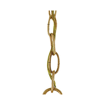 6' Antique Gold Leaf Chain