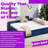 Twin Size Bed Frame, Upholstered Daybed with Trundle Velvet and MDF-1426184231