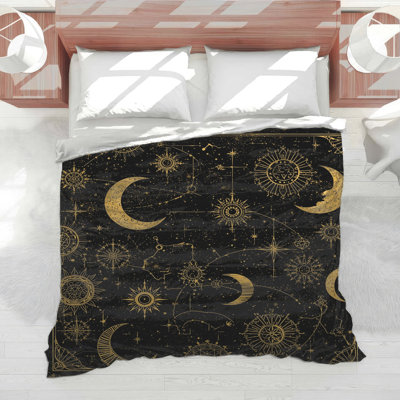 Édredon Golden Celestial Moons