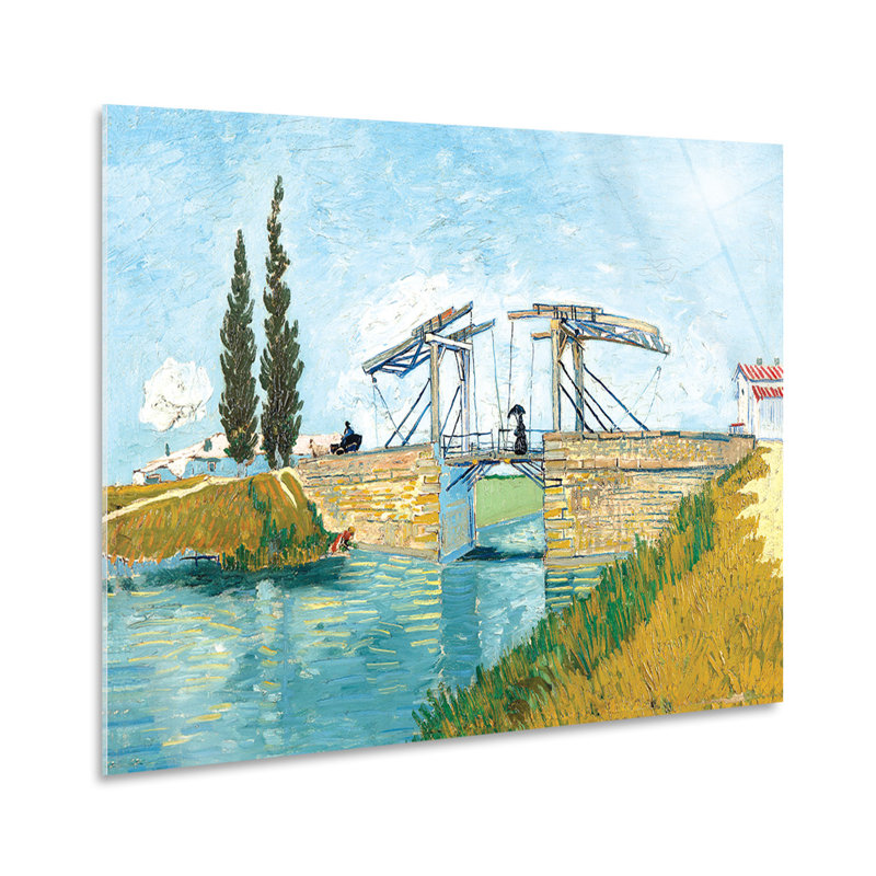 Bridge In Arles by Vincent Van Gogh - No Frame Painting on Plastic / Acrylic, 65cm H x 95cm W