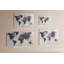 World Map Concrete Magnetic Wall Mounted Dry Erase Board