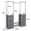 Enlil 146cm Clothing Rack