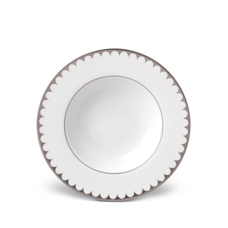 Aegean Filet Platinum Soup Plate