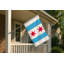 Drapeau de Chicago - drapeau extérieur