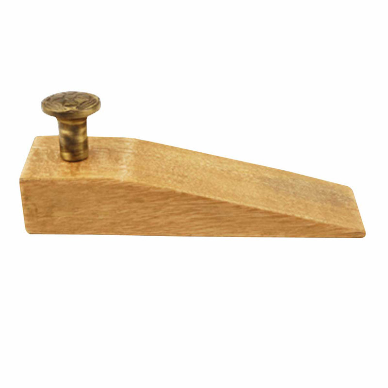Wood Wedge Floor Stop