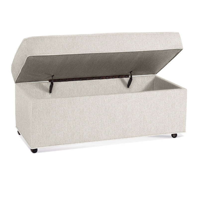 Ottoman, Snow Crypton Performance; 0884-91